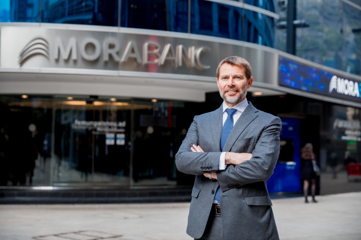 El CEO de MoraBanc, Lluís Alsina.